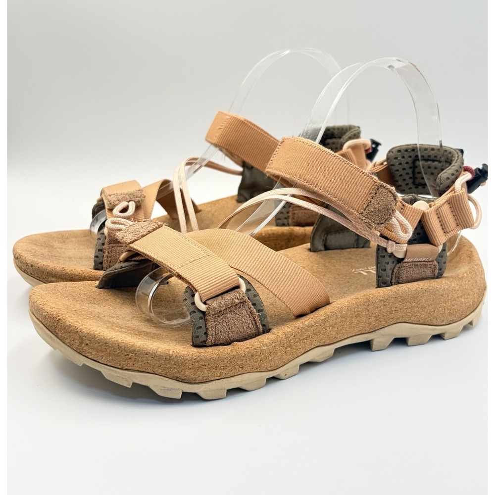 Merrell Women's Sz‎ 9 Speed Fusion RMX Sandals Tan Rose Performance Footwear EUC - Picture 2 of 12